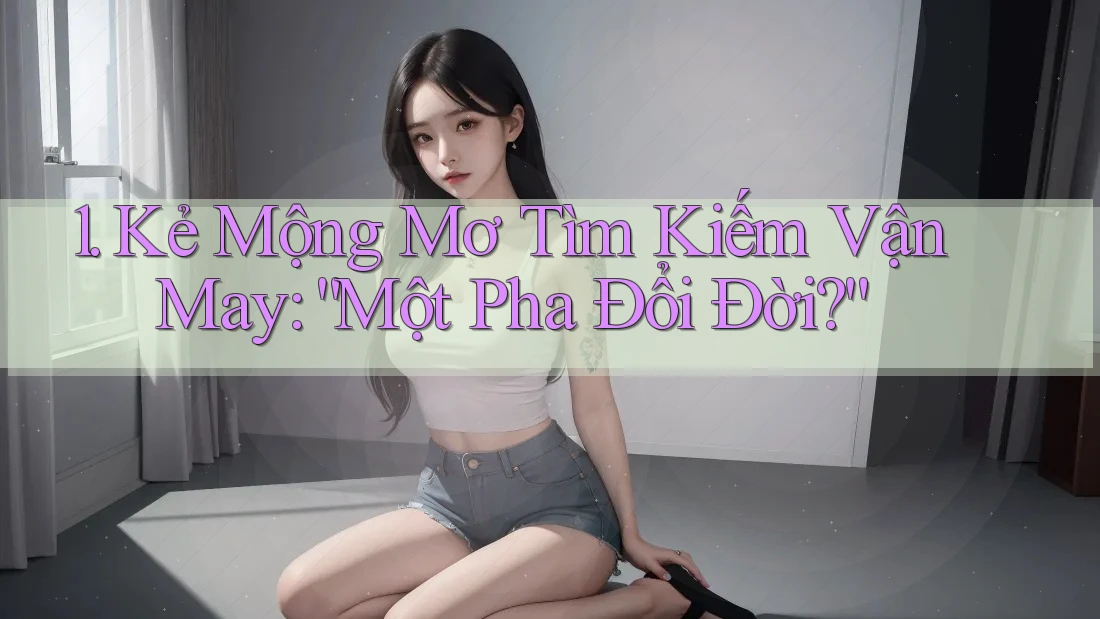 1. Kẻ Mộng Mơ Tìm Kiếm Vận May: “Một Pha Đổi Đời?”