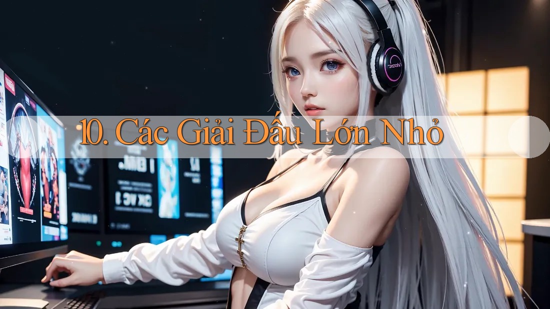 10. Các Giải Đấu Lớn Nhỏ