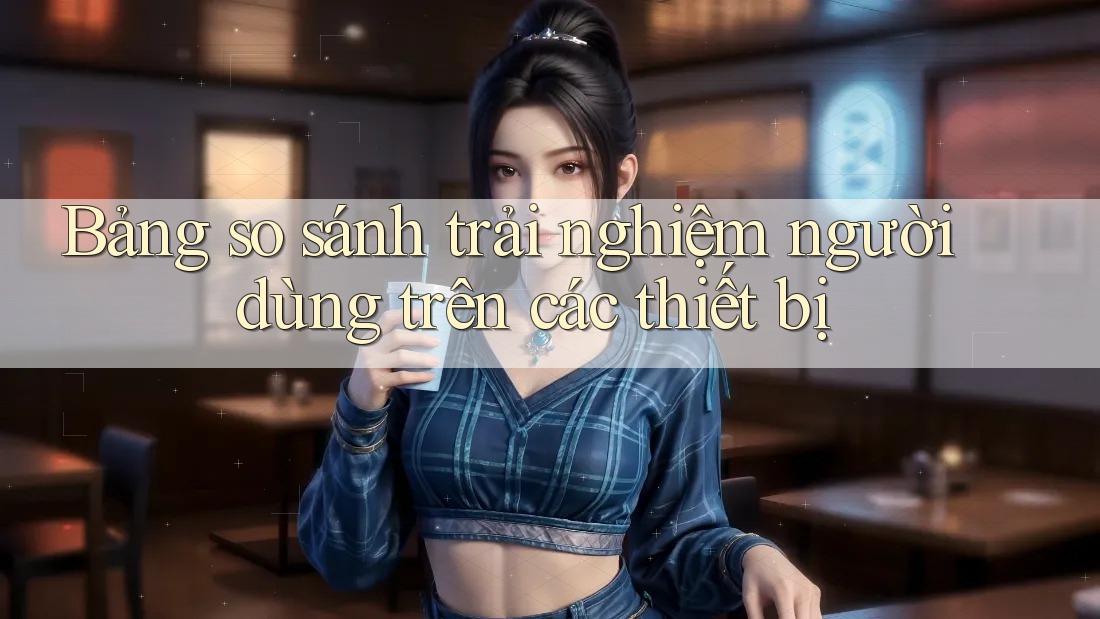 Bảng so sánh trải nghiệm người dùng trên các thiết bị