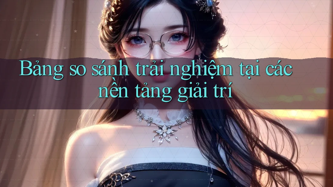 Bảng so sánh trải nghiệm tại các nền tảng giải trí