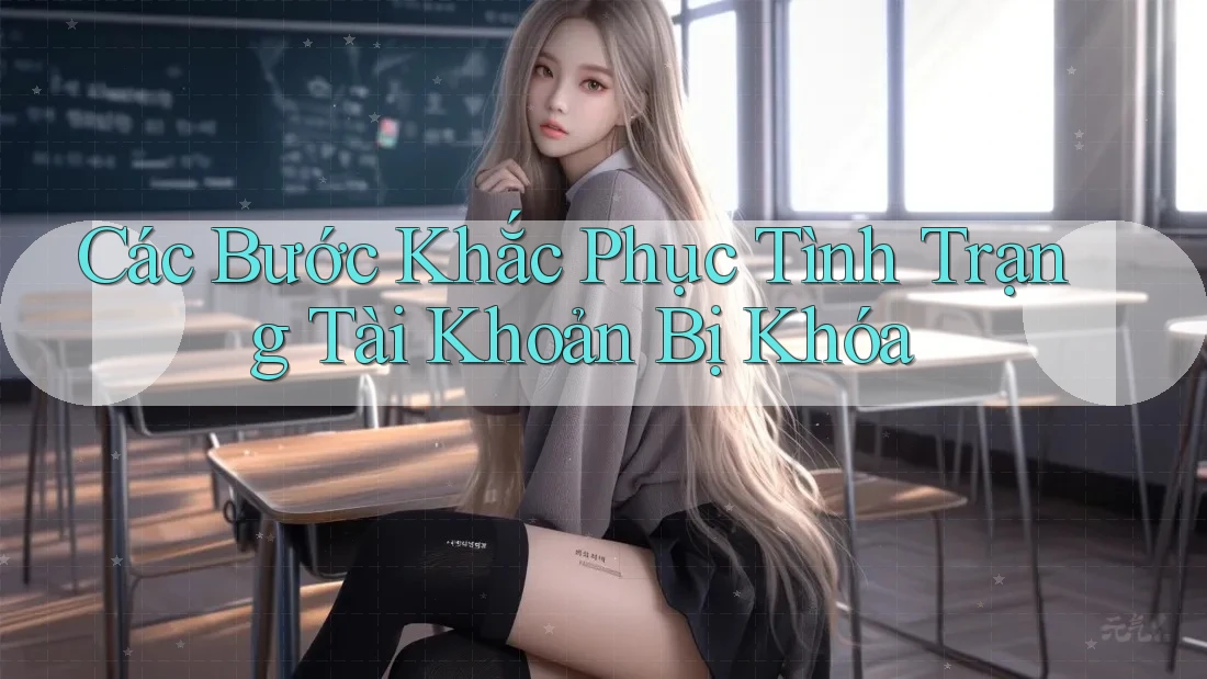 Các Bước Khắc Phục Tình Trạng Tài Khoản Bị Khóa