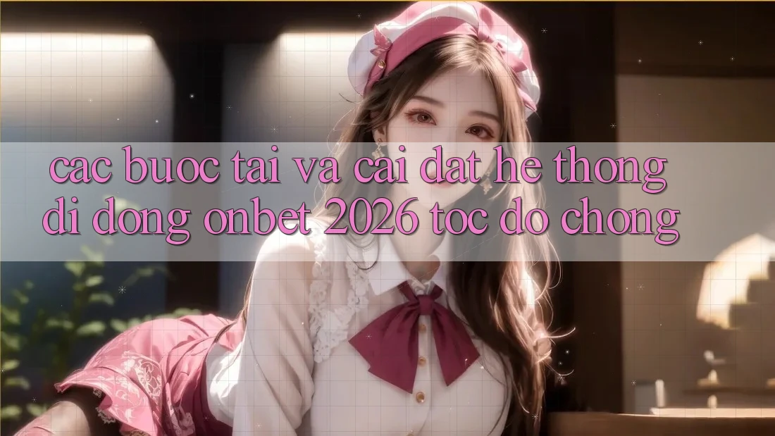 Các bước Tải Và Cài Đặt Hệ thống di động Onbet 2026 Tốc độ Chóng