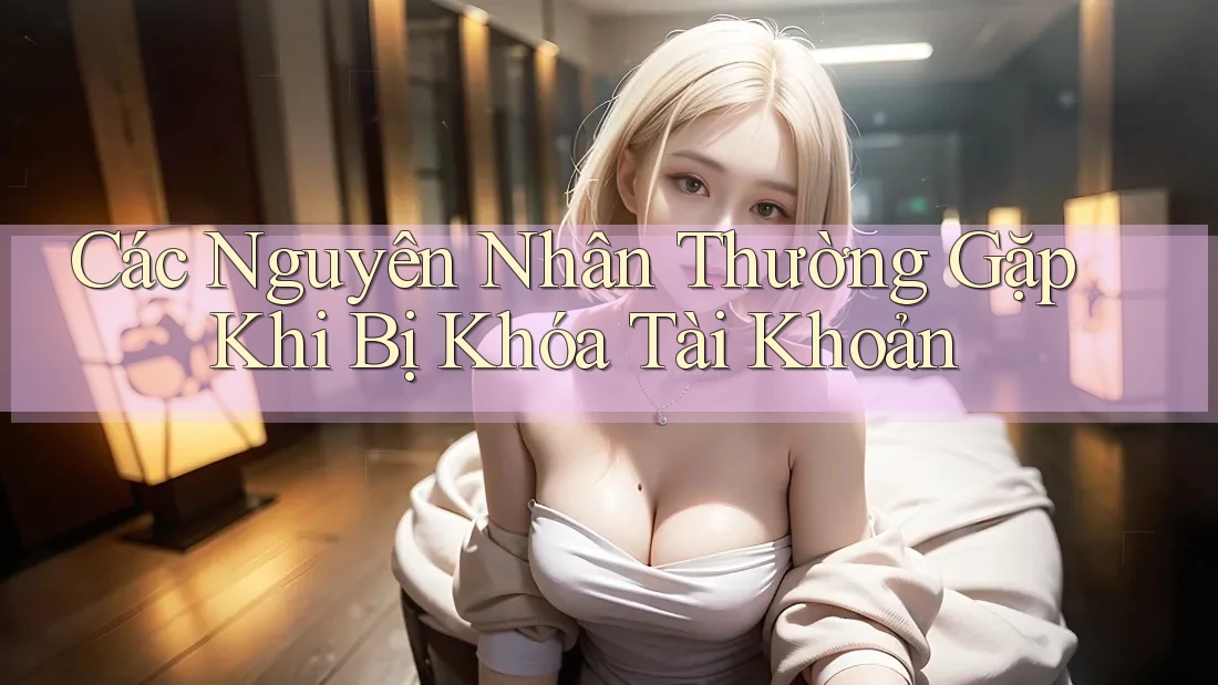 Các Nguyên Nhân Thường Gặp Khi Bị Khóa Tài Khoản