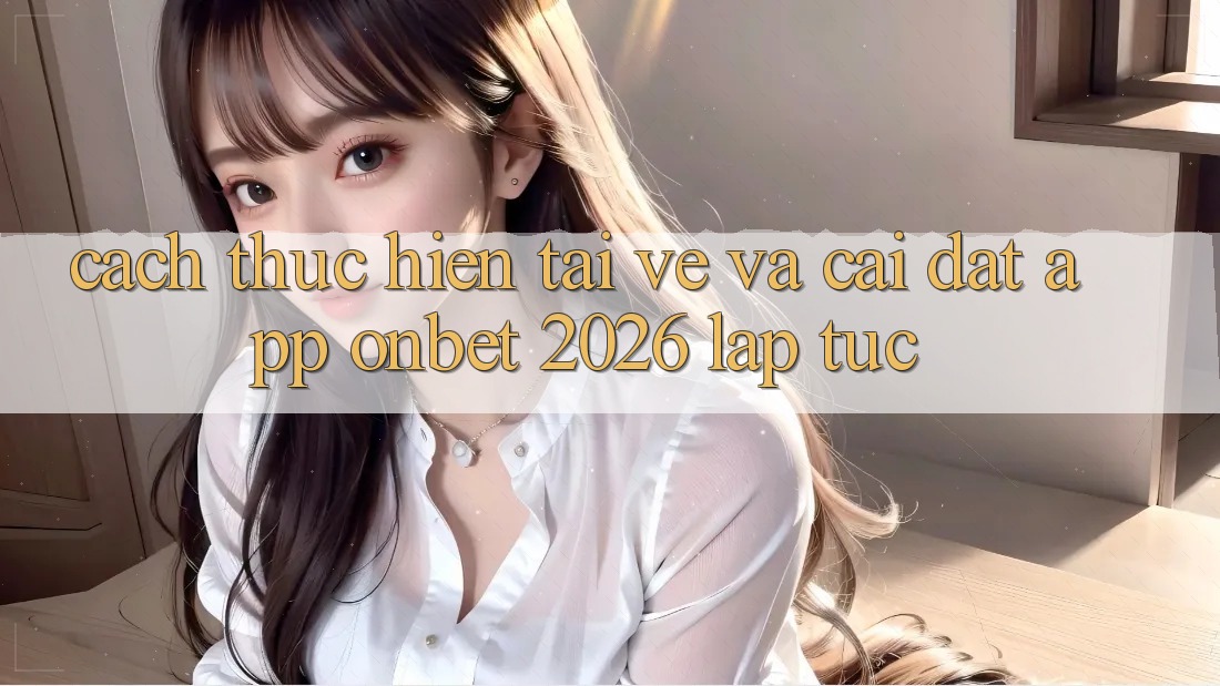 Cách thực hiện Tải về Và Cài Đặt App Onbet 2026 Lập tức