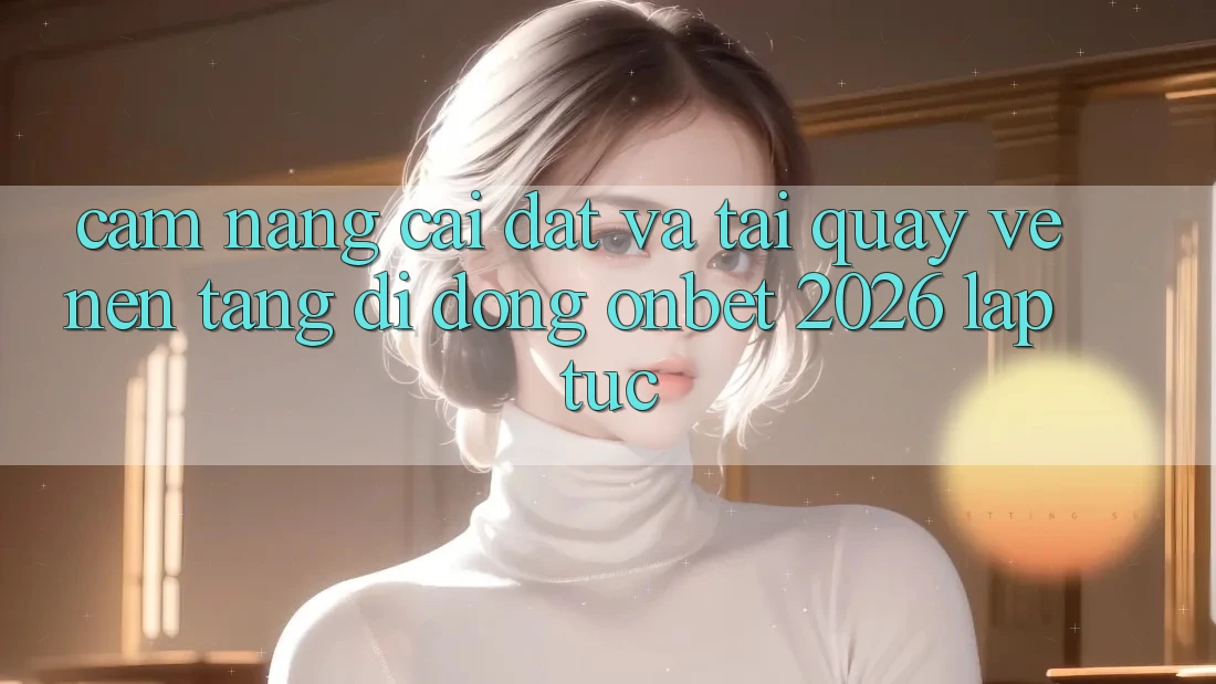 Cẩm nang Cài đặt Và Tải quay về Nền tảng di động Onbet 2026 Lập tức