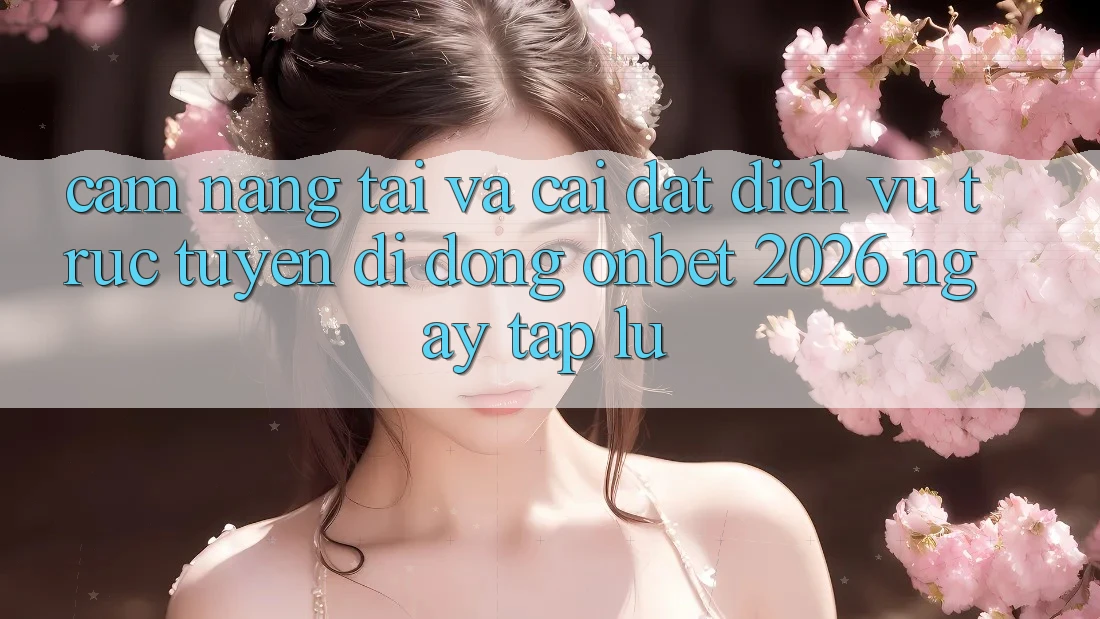 Cẩm nang Tải Và Cài Đặt Dịch vụ trực tuyến di động Onbet 2026 Ngay tắp lự
