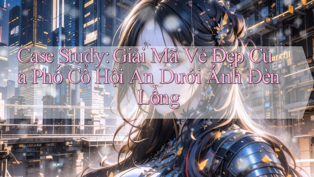Case Study: Giải Mã Vẻ Đẹp Của Phố Cổ Hội An Dưới Ánh Đèn Lồng