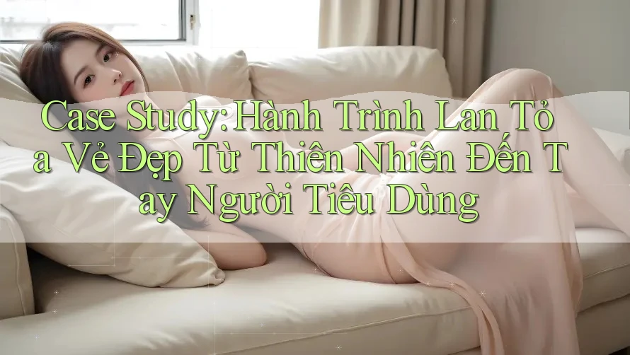 Case Study: Hành Trình Lan Tỏa Vẻ Đẹp Từ Thiên Nhiên Đến Tay Người Tiêu Dùng