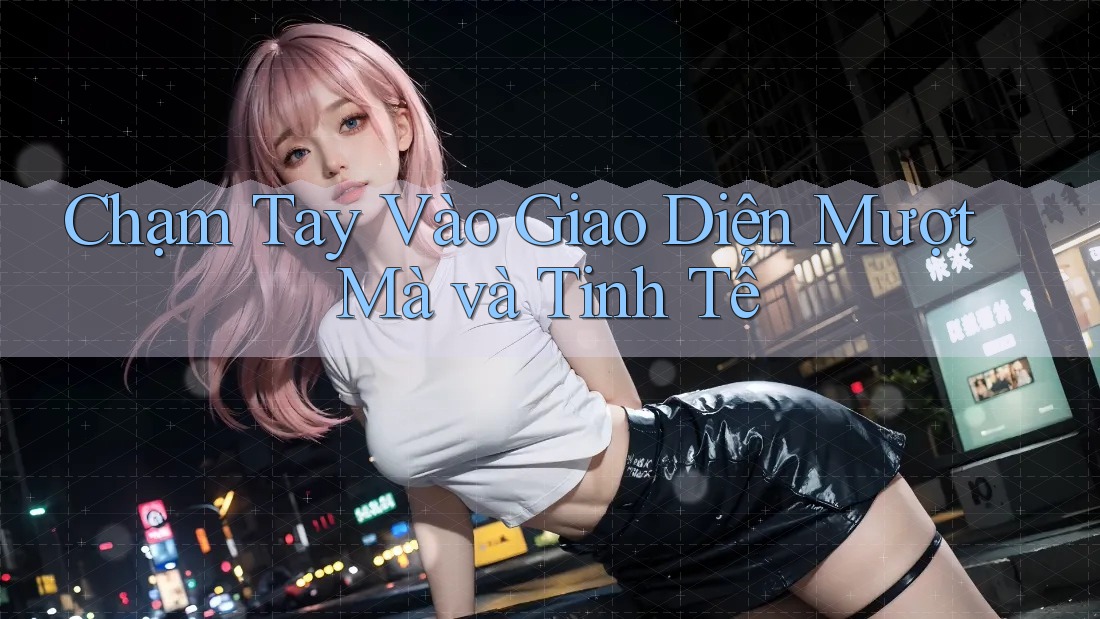 Chạm Tay Vào Giao Diện Mượt Mà và Tinh Tế