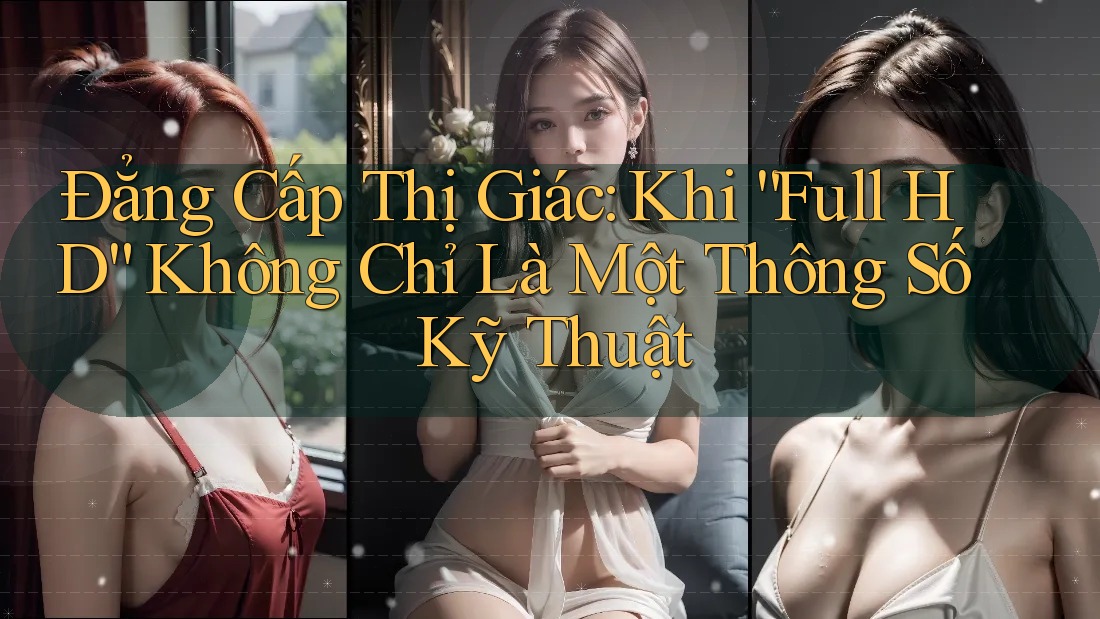 Đẳng Cấp Thị Giác: Khi “Full HD” Không Chỉ Là Một Thông Số Kỹ Thuật