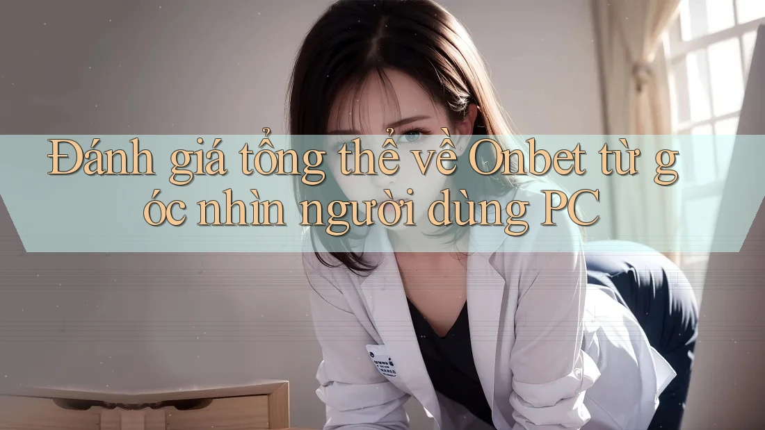 Đánh giá tổng thể về Onbet từ góc nhìn người dùng PC