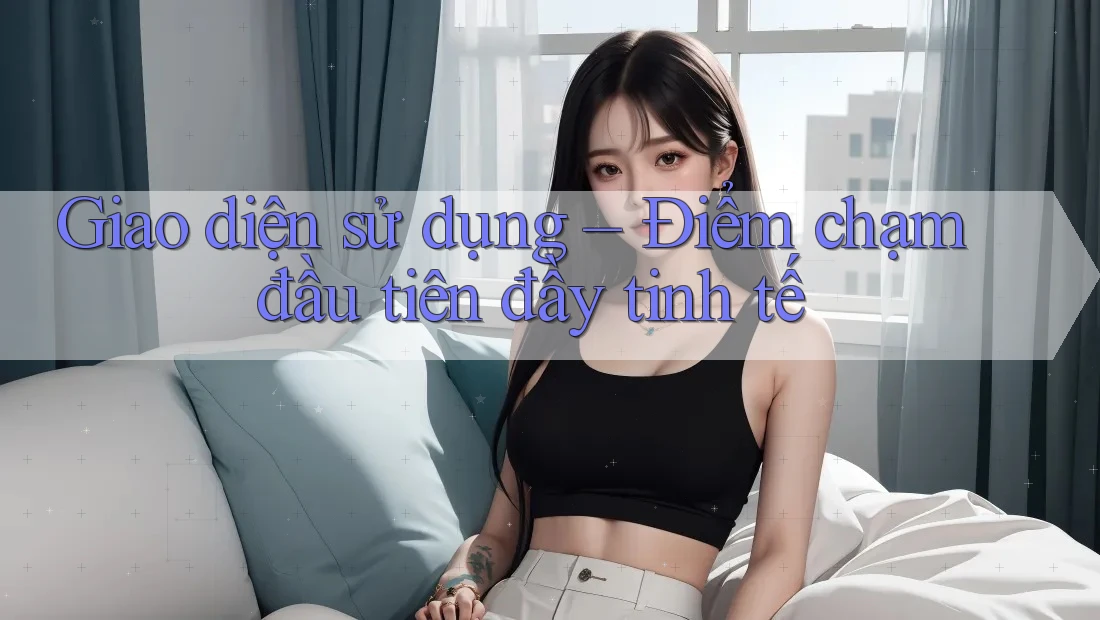 Giao diện sử dụng – Điểm chạm đầu tiên đầy tinh tế