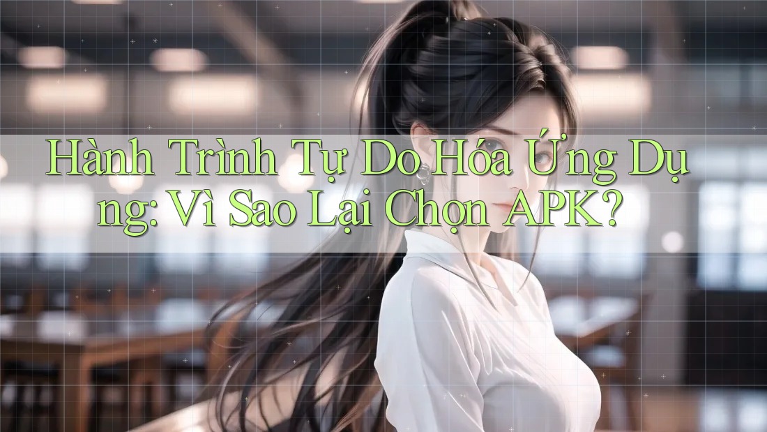 Hành Trình Tự Do Hóa Ứng Dụng: Vì Sao Lại Chọn APK?