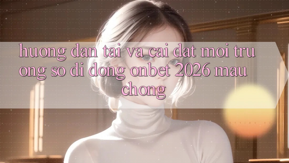 Hướng Dẫn Tải Và Cài đặt Môi trường số di động Onbet 2026 Mau chóng