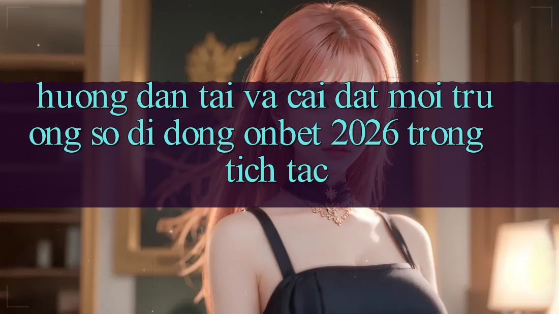 Hướng Dẫn Tải Và Cài Đặt Môi trường số di động Onbet 2026 Trong tích tắc