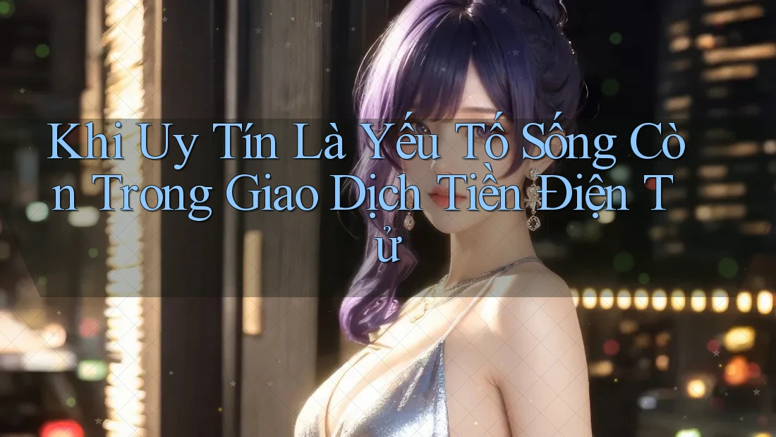 Khi Uy Tín Là Yếu Tố Sống Còn Trong Giao Dịch Tiền Điện Tử