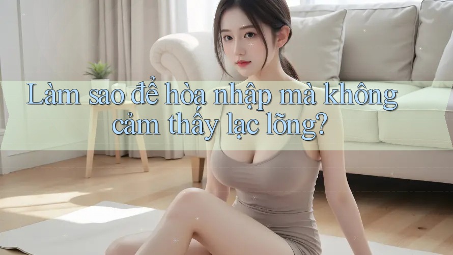 Làm sao để hòa nhập mà không cảm thấy lạc lõng?