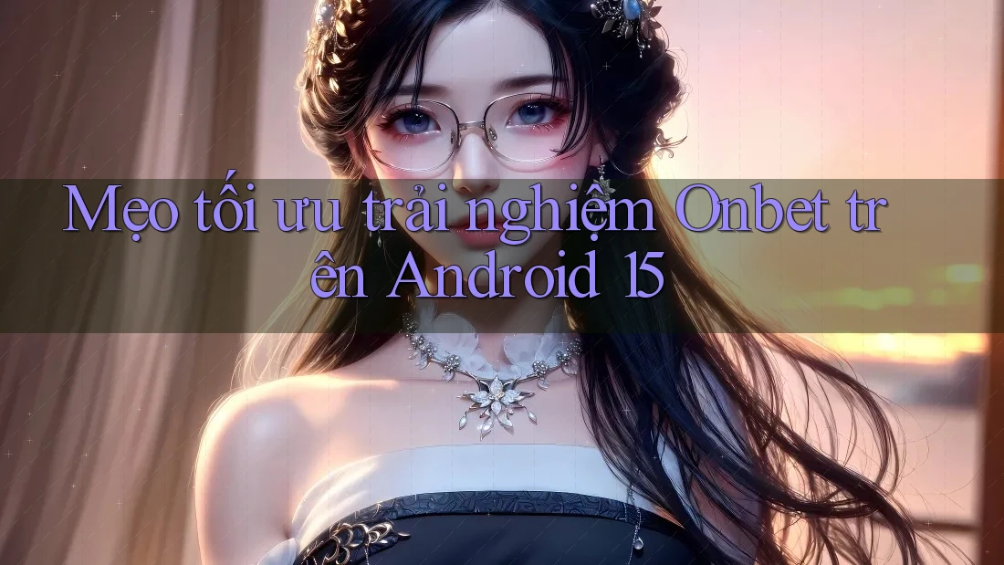 Mẹo tối ưu trải nghiệm Onbet trên Android 15