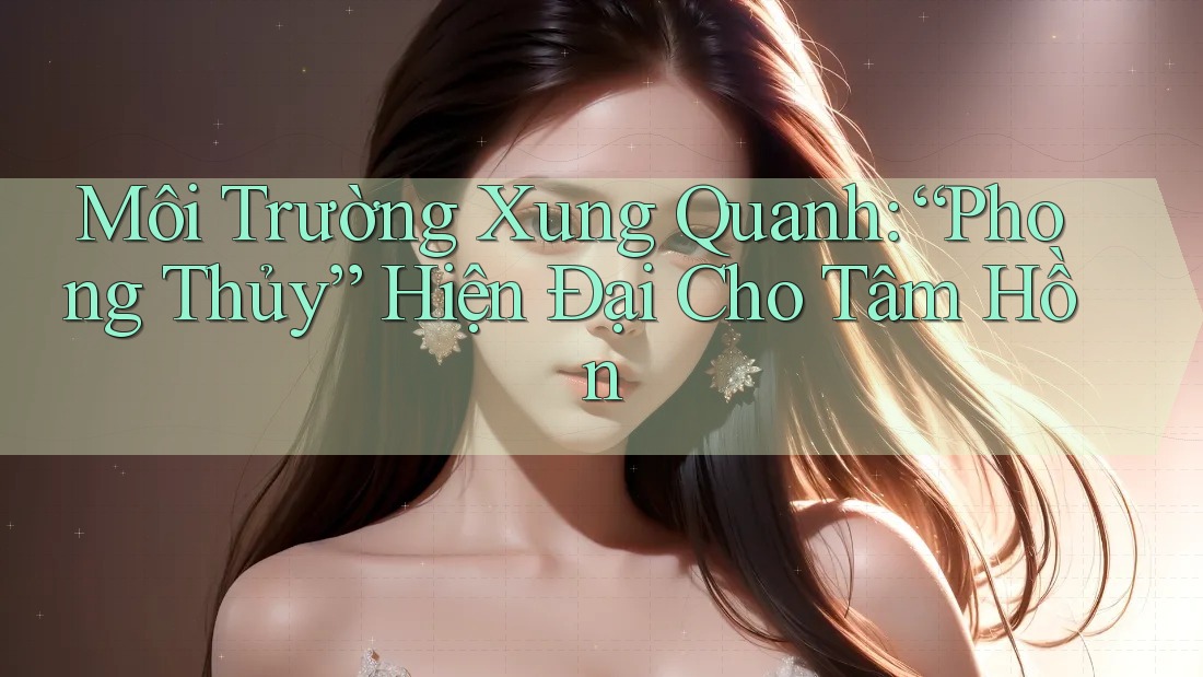 Môi Trường Xung Quanh: “Phong Thủy” Hiện Đại Cho Tâm Hồn