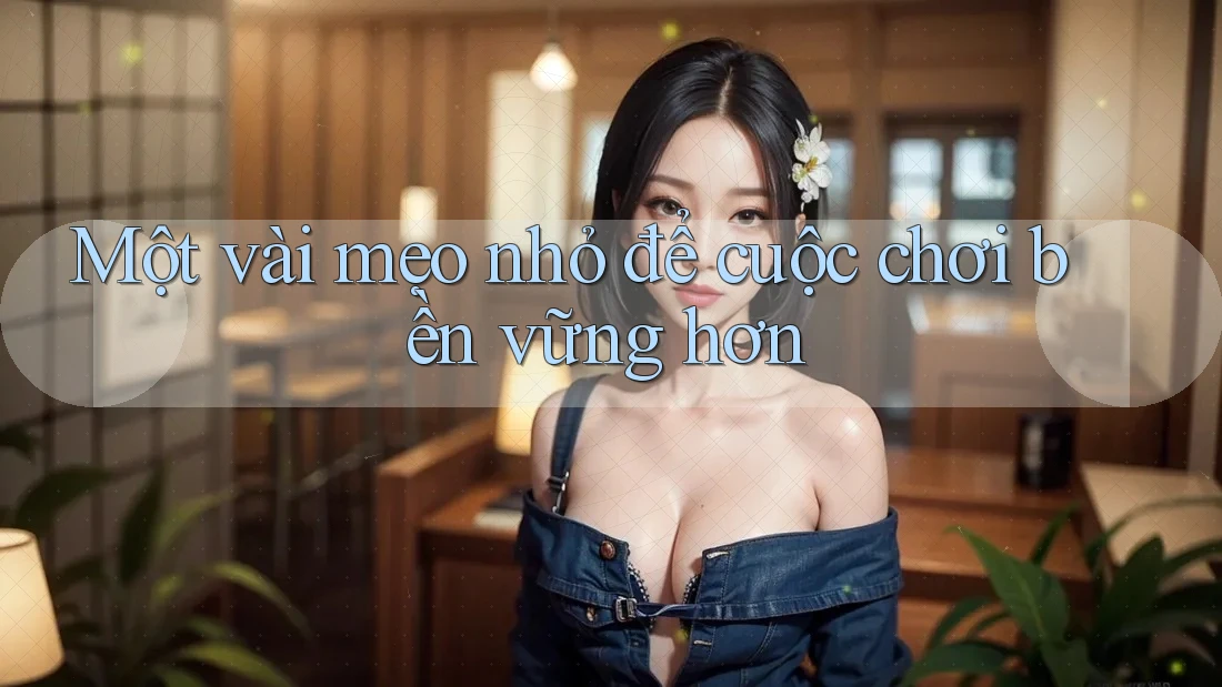 Một vài mẹo nhỏ để cuộc chơi bền vững hơn