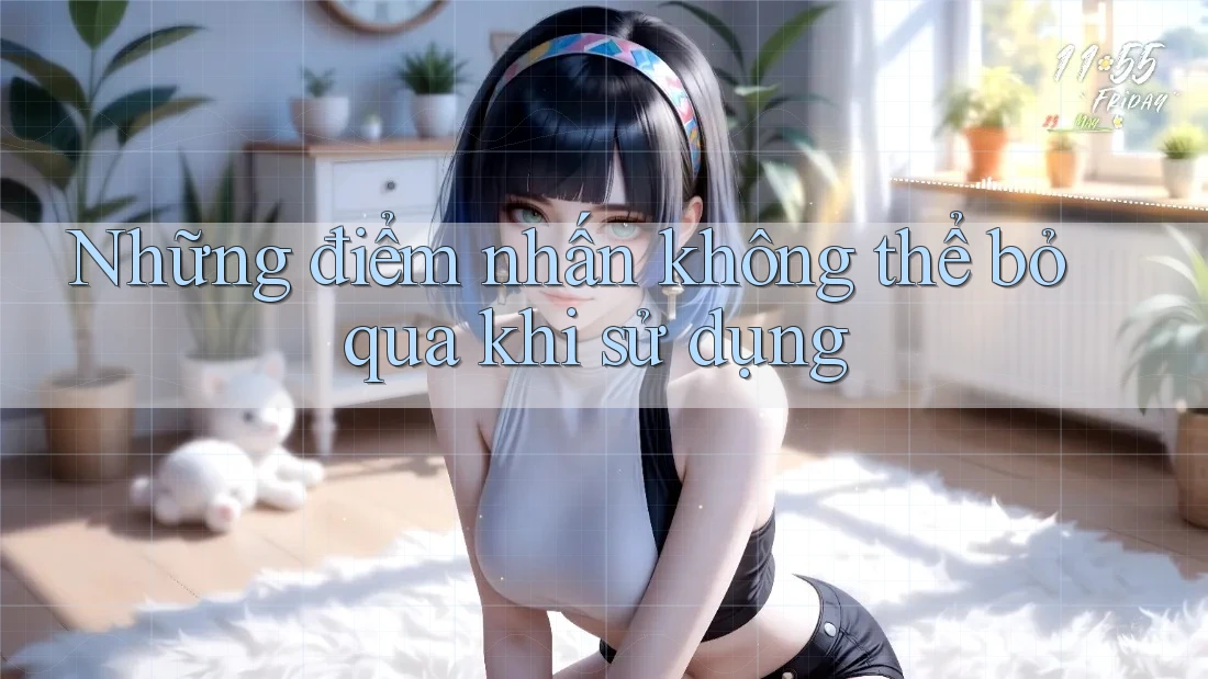 Những điểm nhấn không thể bỏ qua khi sử dụng