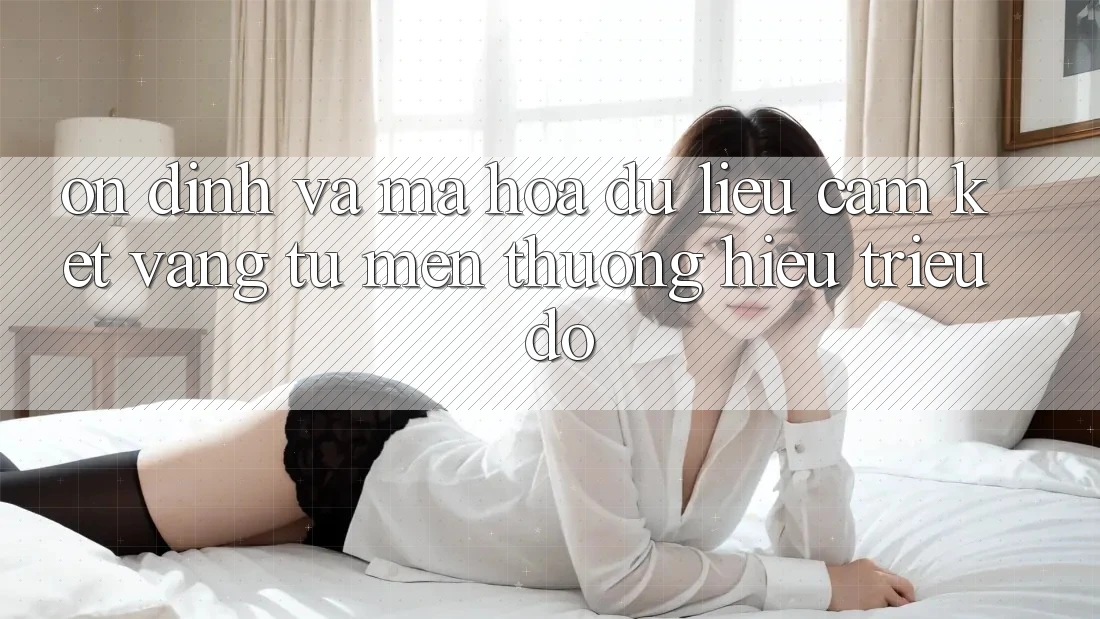 Ổn định Và Mã hóa dữ liệu: Cam Kết Vàng Từ Mến thương Hiệu Triệu Đô