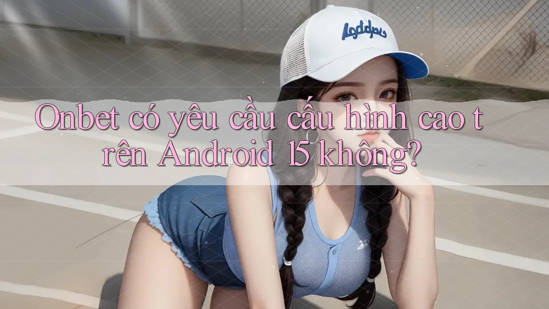 Onbet có yêu cầu cấu hình cao trên Android 15 không?
