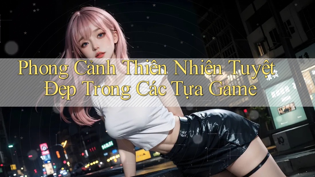 Phong Cảnh Thiên Nhiên Tuyệt Đẹp Trong Các Tựa Game