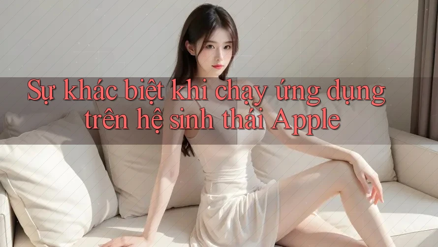 Sự khác biệt khi chạy ứng dụng trên hệ sinh thái Apple
