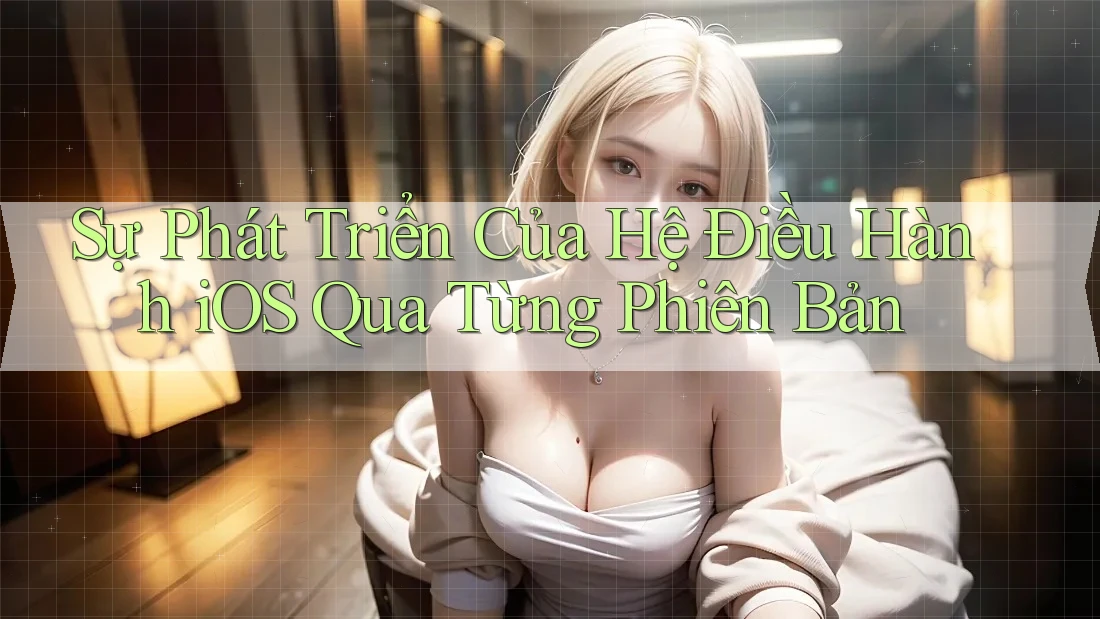 Sự Phát Triển Của Hệ Điều Hành iOS Qua Từng Phiên Bản