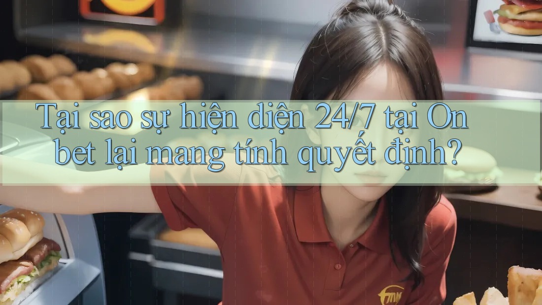 Tại sao sự hiện diện 24/7 tại Onbet lại mang tính quyết định?