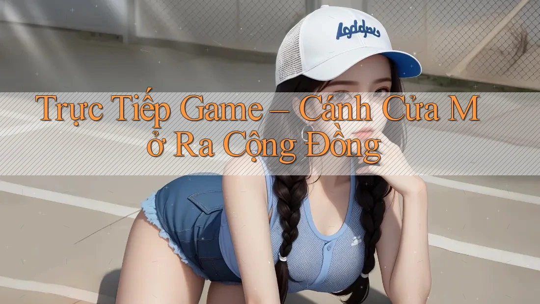 Trực Tiếp Game – Cánh Cửa Mở Ra Cộng Đồng
